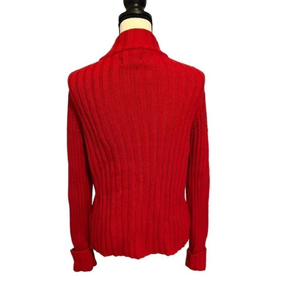 St John’s Bay ladies size large red zip sweater. - Picture 2 of 6